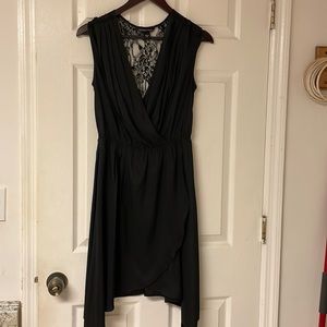 Black silky pajama/ night gown